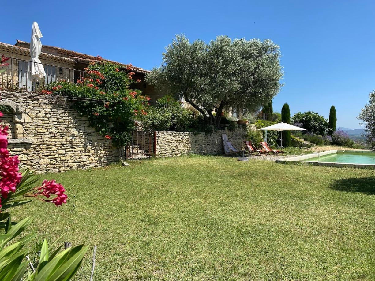 In Gordes, Facing The Entire Luberon Park A Beautiful 5 Bedrooms House Екстер'єр фото